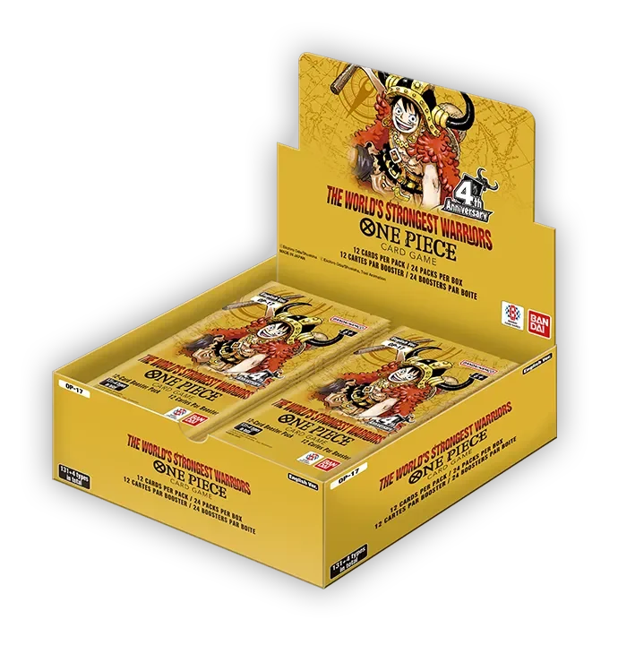 OP17 The World's Strongest Warriors English Booster Box