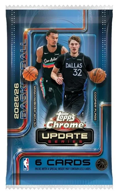 Topps Chrome® Update Basketball Value Pack