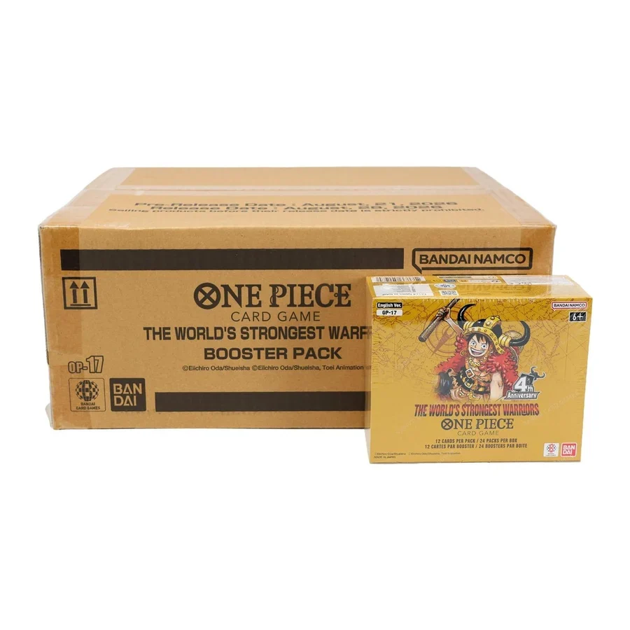 OP17  The World's Strongest Warriors Booster Box Case (12 Adet Booster Box)